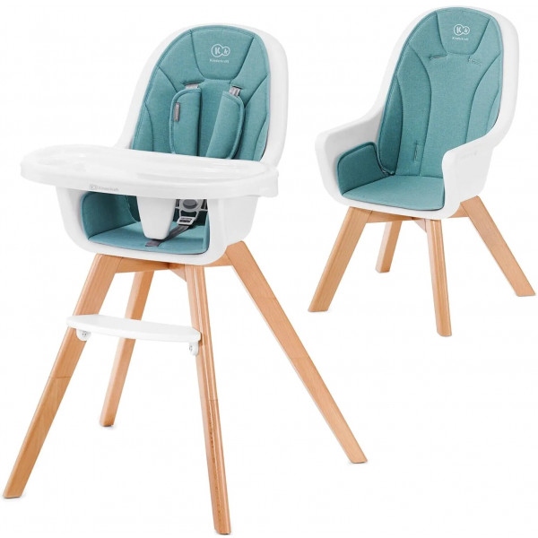 Стільчик для годування класичний Kinderkraft Tixi Turquoise (KKKTIXITRQ0000)