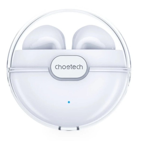 Навушники вкладиші бездротові TWS Choetech BH-T08 White