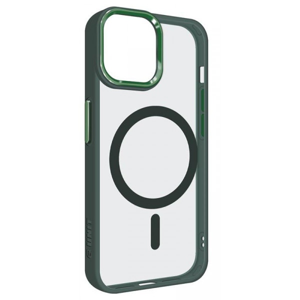 Чохол для смартфону Armorstandart Unit MagSafe for Apple iPhone 13 Dark Green (ARM66938)