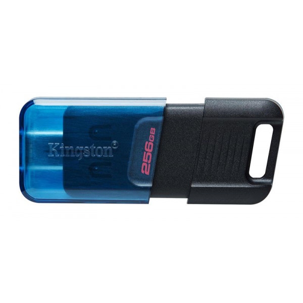 Флеш USB Kingston 3.2 256GB Type-C DataTraveler 80 M Blue/Black (DT80M/256GB)
