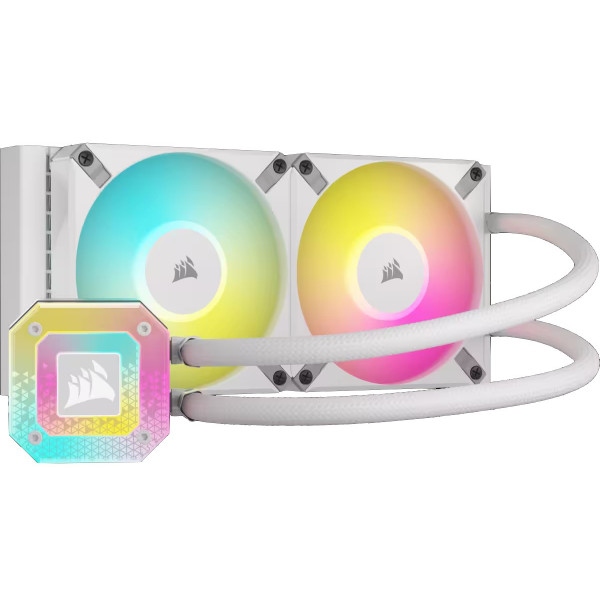 Водяна система охолодження Corsair iCUE H100i Elite Capellix XT White Liquid CPU Cooler (CW-9060072-WW)