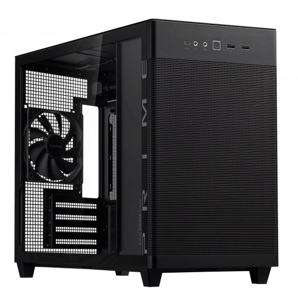 Корпус Asus Prime AP201 Black Tempered Glass без БЖ