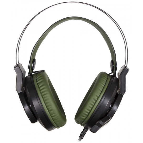 Гарнітура дротова ігрова A4tech J437 Bloody (Army Green)