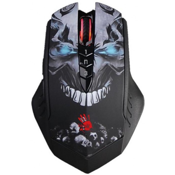 Миша бездротова ігрова A4tech R80 Plus Bloody Skull