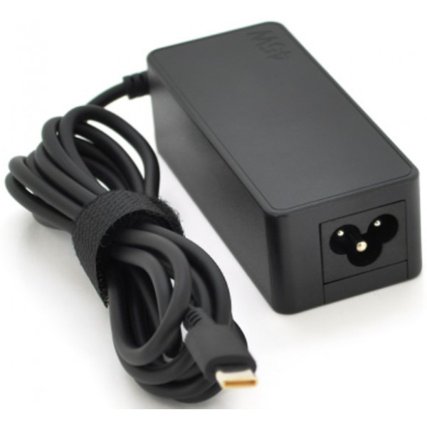Зарядний пристрій для ноутбука Merlion Lenovo 45W USB Type-C + каб.живл. (LLN45/Type-C/28345)