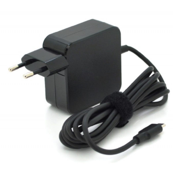 Зарядний пристрій для ноутбука Merlion Asus 45W USB Type-C + каб.живл. (LAS45/Type-C/28336)