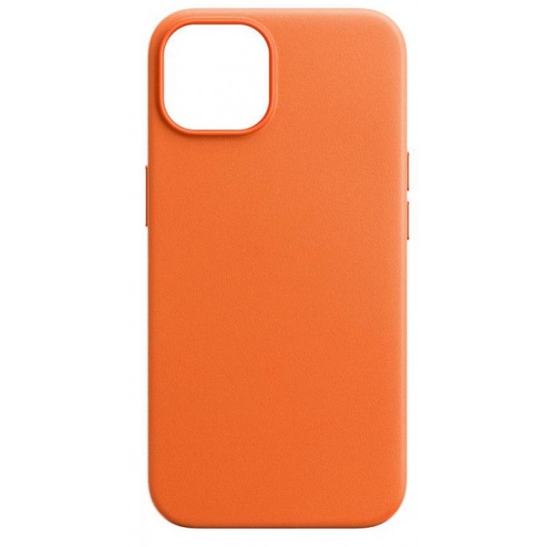 Чохол для смартфону Armorstandart Fake Leather for Apple iPhone 14 Golden Brown (ARM64457)