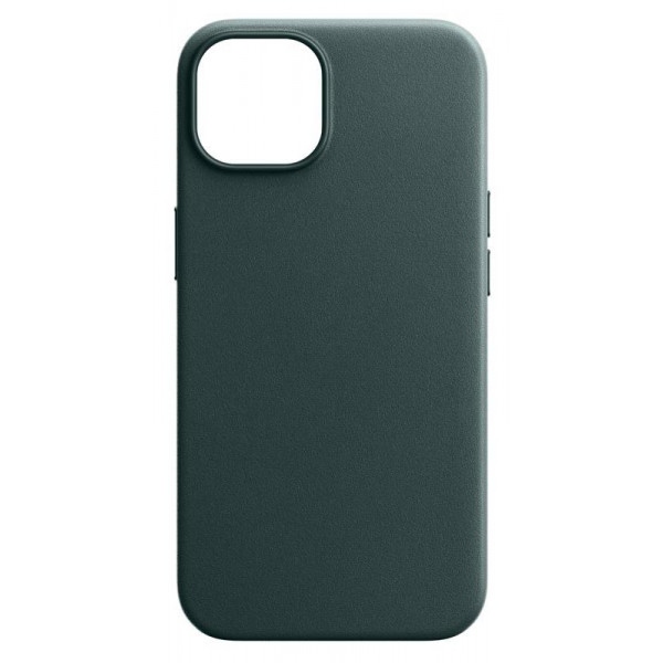 Чохол для смартфону Armorstandart Fake Leather for Apple iPhone 14 Shirt Green (ARM64393)