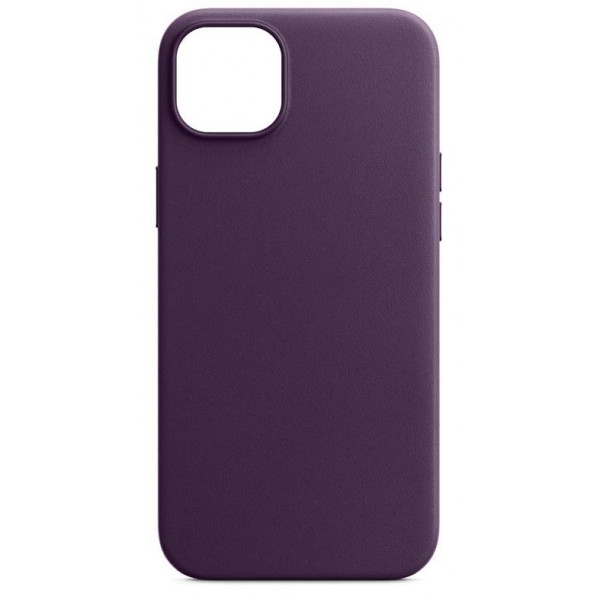 Чохол для смартфону Armorstandart Fake Leather for Apple iPhone 14 Plus Dark Cherry (ARM64395)