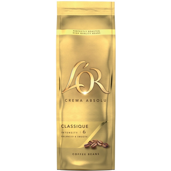 Кава в зернах L`OR Crema Absolute Classic 500г
