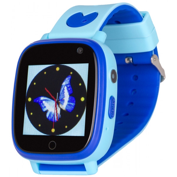 Дитячий годинник AmiGo GO001 Swimming Camera+LED Blue