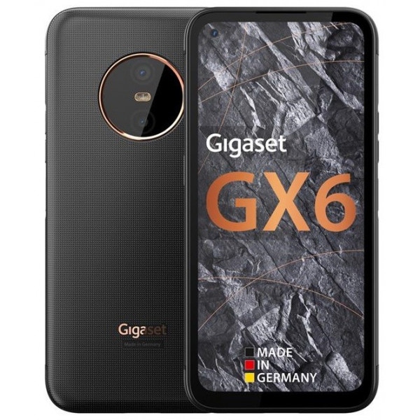 Смартфон Gigaset GX6 IM 6/128 GB Dual Sim Titanium Black