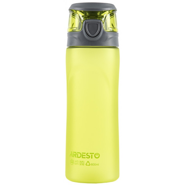 Пляшка для води Ardesto 600 мл Green (AR2205PG)