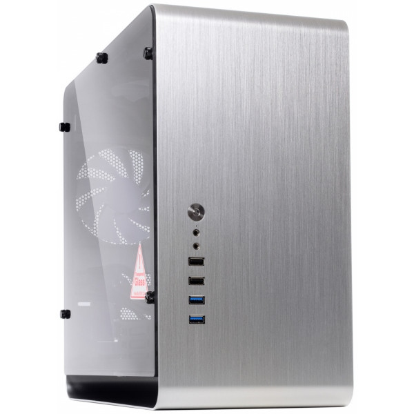 Корпус QUBE Eagle Aluminum Silver (QBX3M_WSNU3)
