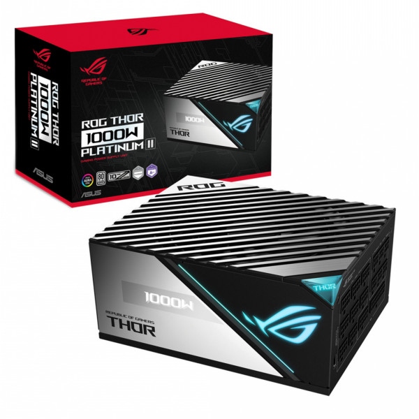 Блок живлення для ПК Asus 1000W 80+Platinum (ROG-THOR-1000P2-GAMING)