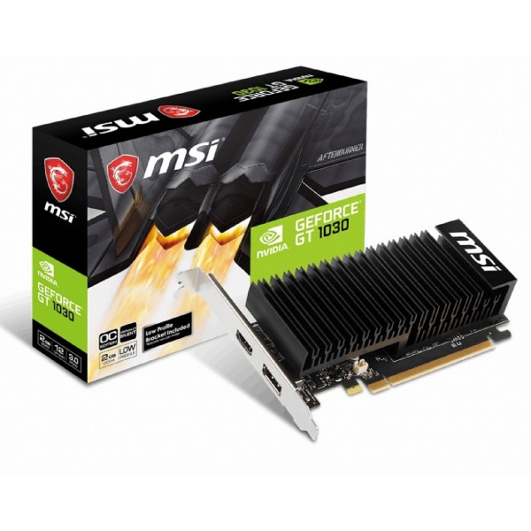 Відеокарта MSI Nvidia GeForce (GT 1030 2GHD4 LP OC)