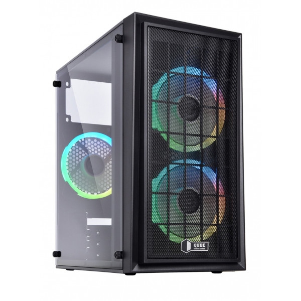 Корпус QUBE Black (QBC01_FCNU3)