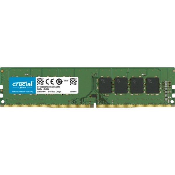 Память DDR Crucial Micron DDR4 32GB 3200 MHz UDIMM (CT32G4DFD832A)