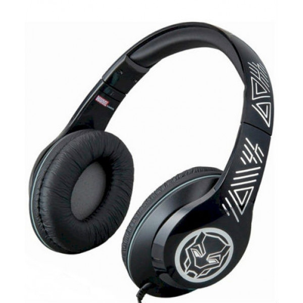 Навушники накладні дротові eKids iHome MARVEL Black Panther Mic (VI-M40BP.FXV8M)