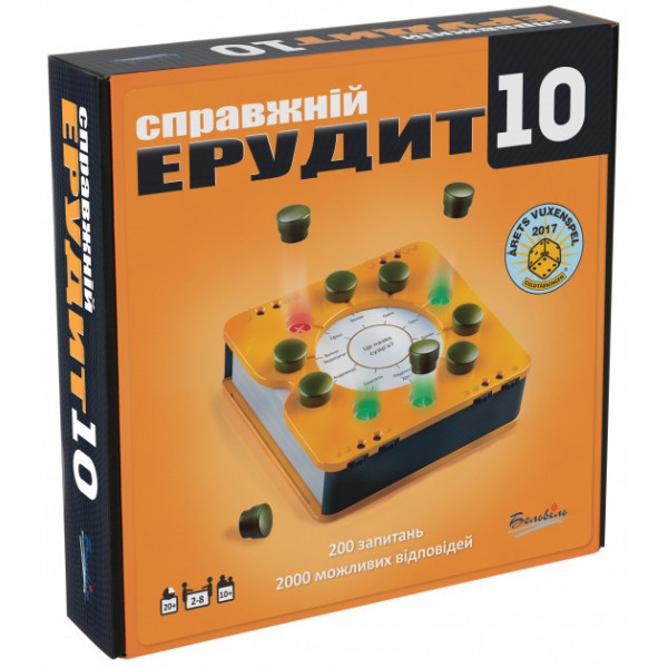 Настільна гра розвиваюча (12+) Martinex Справжній Ерудит (41501265)