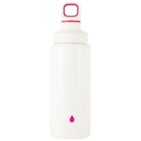 Пляшка для води Tefal K3194512 Drink2go Light Steel 0,6 л White/Pink
