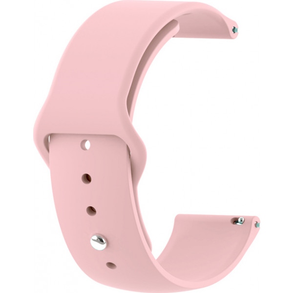 Ремінець для смарт-годинника BeCover for Xiaomi Amazfit Bip/Bip Lite/Bip S Lite/GTR 42mm/GTS/TicWatch S2/TicWatch E Pink (706190)