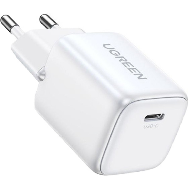 Мережевий зарядний пристрій UGREEN CD319 Nexode Mini 30W PD GaN Tech Whit ePD3.0 (PD2.0) QC4.0+QC4.0/QC3.0/QC2.0 (15326)