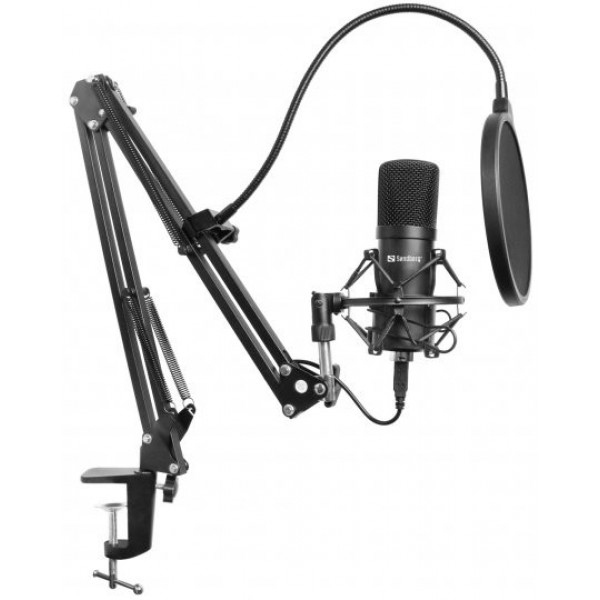 Мікрофон до комп'ютера Sandberg Streamer Kit USB (126-07)