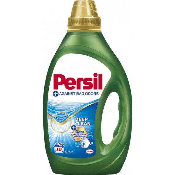 Гель для прання Persil Нейтралізація запаху 0.9 л, 18 циклів (9000101383966)