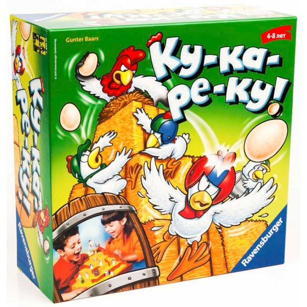 Настільна гра розважальна (5-7 років) Ravensburger "КУ-КА-РЕ-КУ" (21104)