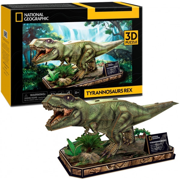 3D пазли Cubic Fun National Geographic Dino "Тиранозавр Рекс" (DS1051h)