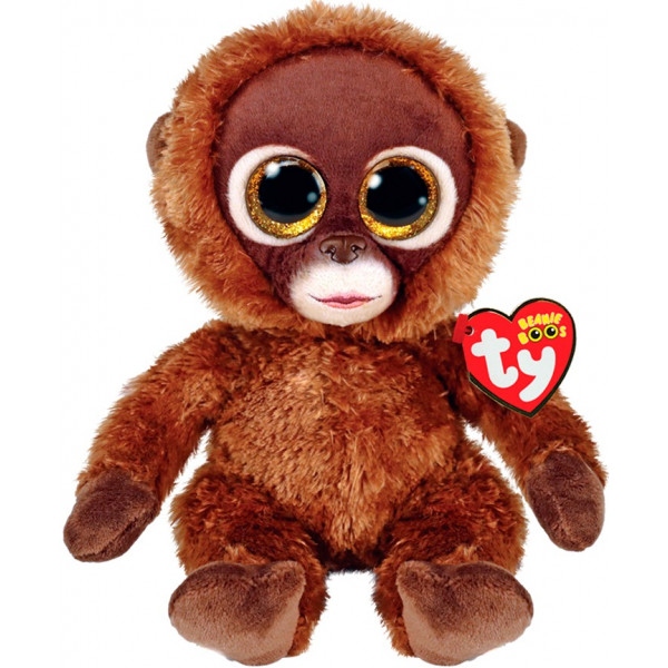 М'яка іграшка тварина TY Beanie Boo's 36391 Мавпочка "MONKEY" 15см (36391)