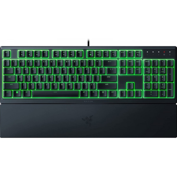 Клавіатура дротова ігрова Razer Ornata V3 X RGB 104key USB RU Black (RZ03-04470800-R3R1)