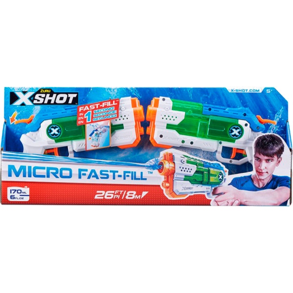 Водяний бластер
 ZURU набір (2шт.) X-Shot Warfare Fast Fill Small (56244R)
