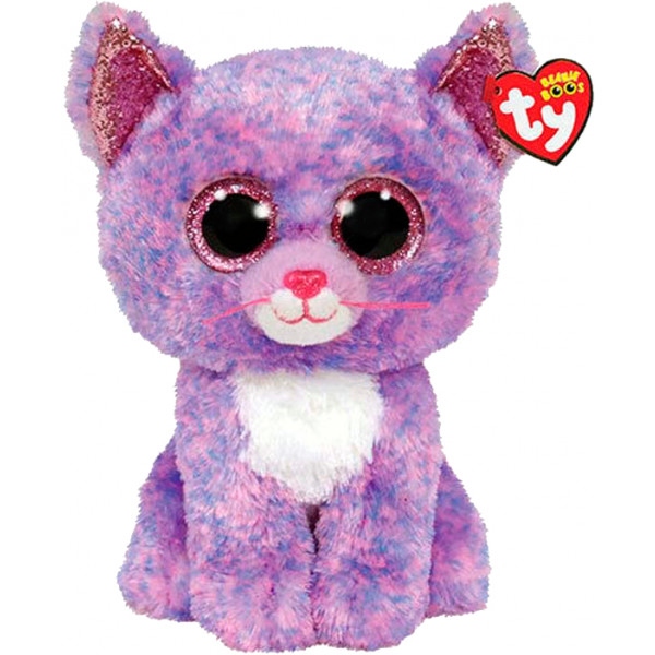 М'яка іграшка тварина TY Beanie Boo's Кіт "CASSIDY" 25см (36486)