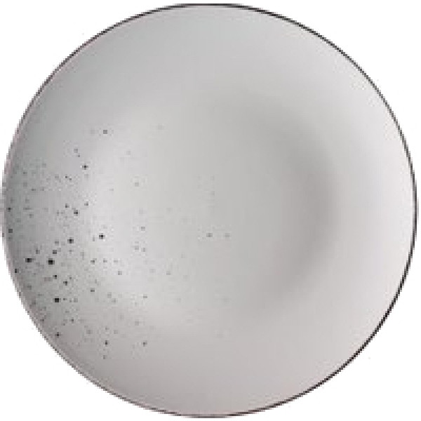 Тарілка десертна Ardesto Lucca 19 см Winter White (AR2919WMC)