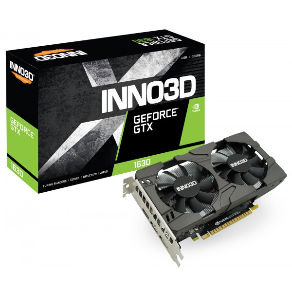 Відеокарта Inno3D NVIDIA GTX 1630 (N16302-04D6X-1177VA25)