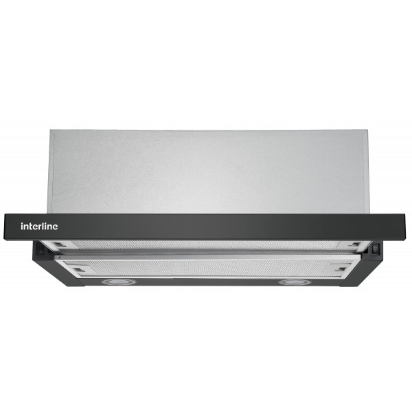 Витяжка вбудована Interline SHARK PLUS BL/S A/60