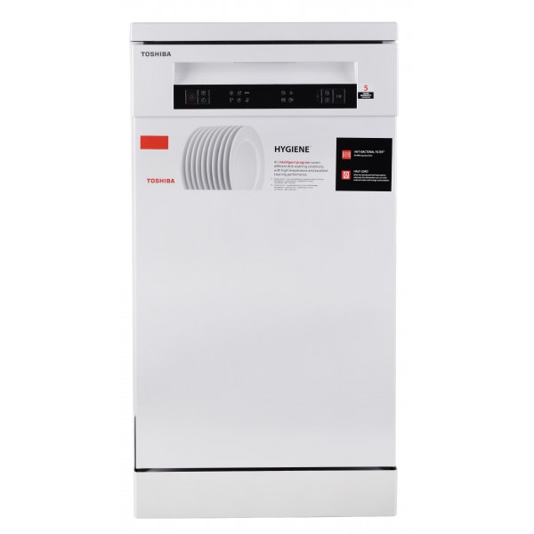 Посудомийна машина окремостояча Toshiba DW-10F1CIS(W)-UA