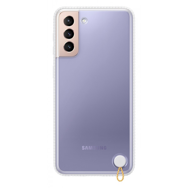 Чохол для смартфону Samsung Clear Protective Cover White Samsung Galaxy S21+ (EF-GG996CWEGRU)