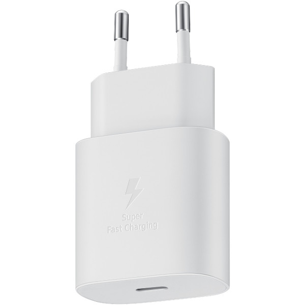 Мережевий зарядний пристрій Samsung 25W Travel Adapter (w/o cable) White (EP-TA800NWEGRU)