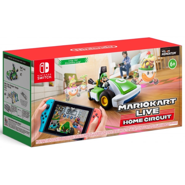 Ігровий картридж Nintendo Набор Mario Kart Live: Home Circuit Luigi [Nintendo Switch]