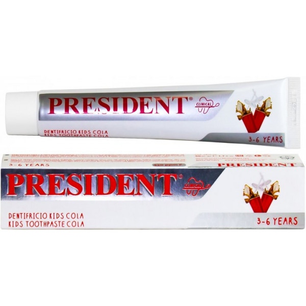Зубна паста PresiDENT CLINICAL "KIDS" кола 3-6р. New 50мл