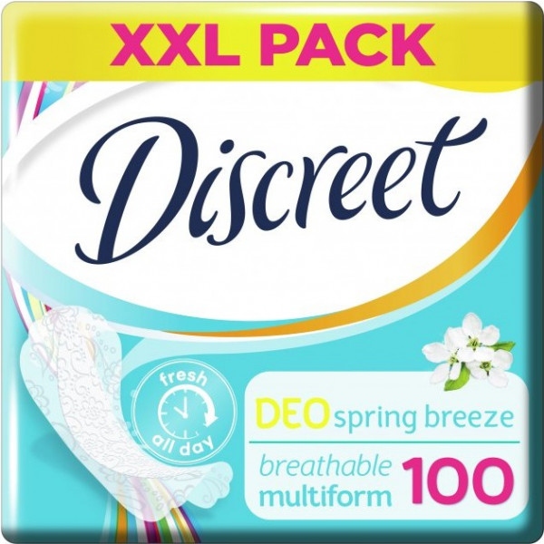 Прокладки щоденні Discreet Deo Water Lily 100 шт. (8001090162274)