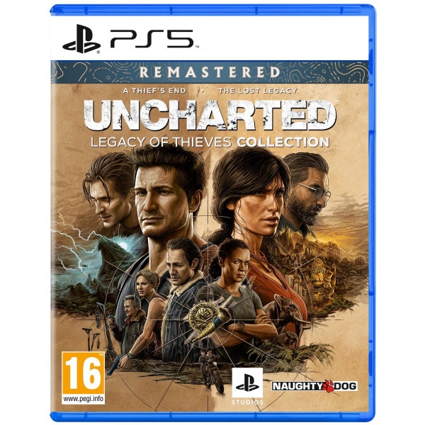 Ігровий диск PS5 Uncharted: Legacy of Thieves Collection [PS5, Russian version]