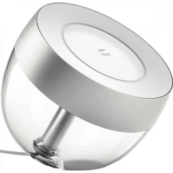 Нічник Philips Hue Iris, Color, BT, DIM, сріблястий (929002376701)