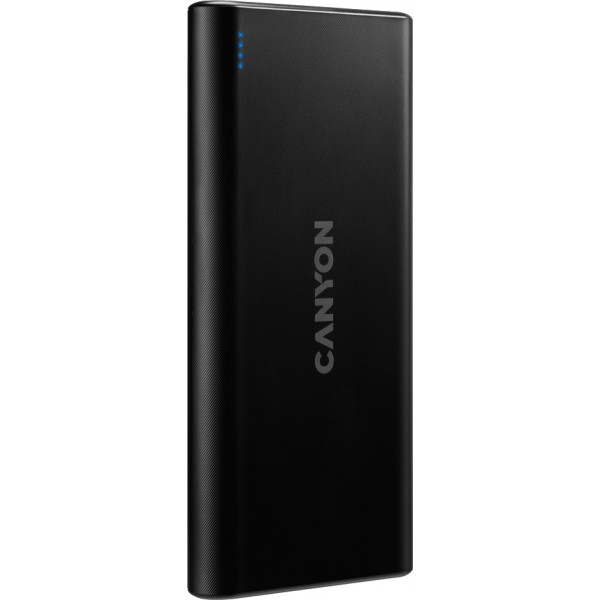 Батарея мобільна Canyon 10000mAh Black (CNE-CPB1006B)