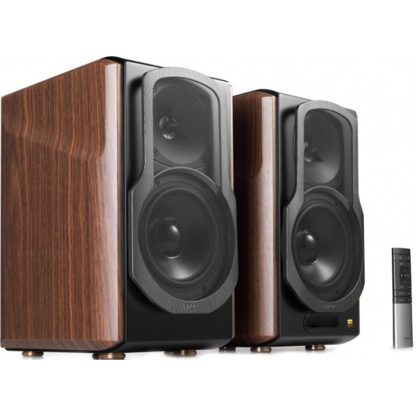 Комп'ютерна акустика компактна 2.0 Edifier S2000MKIII Brown 2.0 130W Bluetooth Hi-Res
