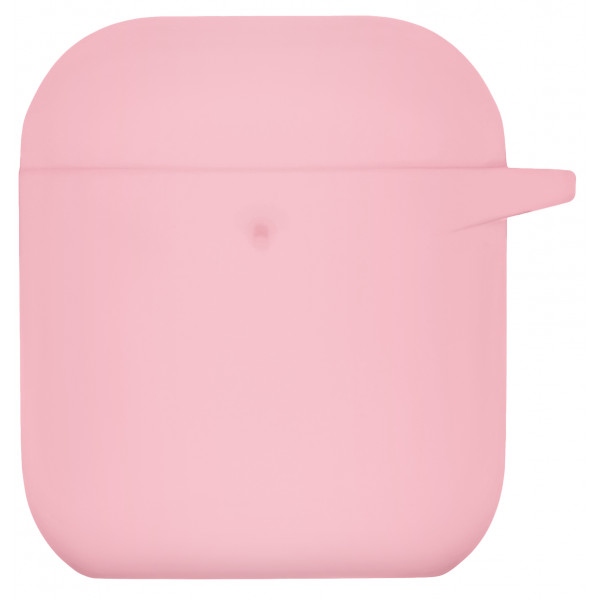 Чохол для навушників 2E for Apple AirPods Pure Color Silicone 3.0mm Light Pink (2E-AIR-PODS-IBPCS-3-LPK)