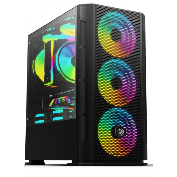 Корпус 2E Gaming Calleo GB700 Black без БП